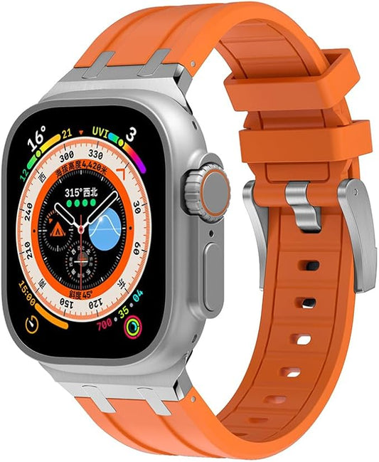 Watch Ultra con correa resistente color